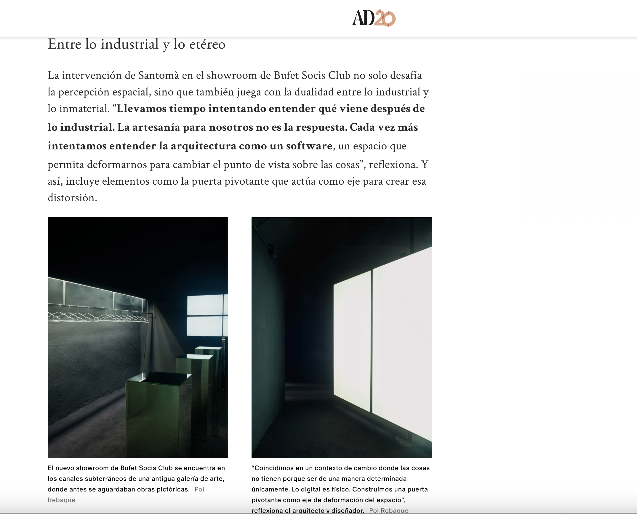Socis Club x Guillermo Santomà | Press Strategy & Cultural Positioning